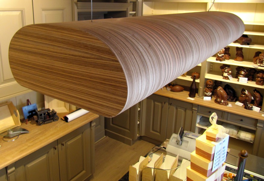 Passion 4 Wood - Karakske -design lamp in zebrano wood veneer - model Tube3 (3)